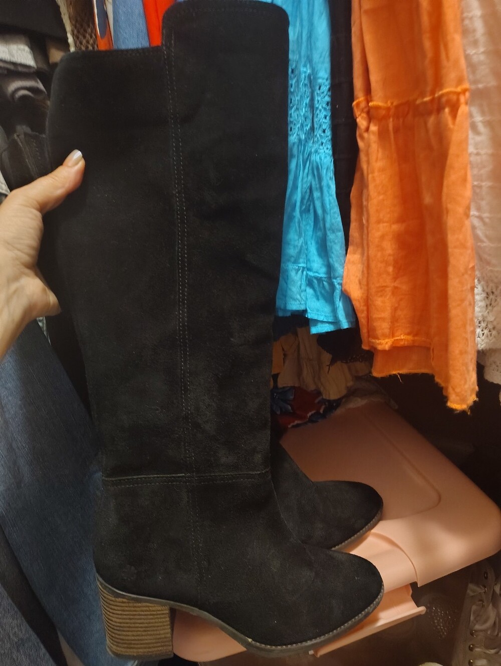 Lucky Brand Suede Boots